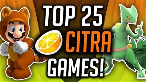 citra games|Check out this list of the Top 15 fully playable Citra games! :).
